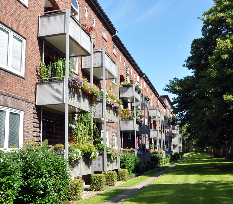 WHW von 1897 Wohnanlage: Lesserstra&szlig;e 26-52, Friedrich-Ebert-Damm 28-38 und Hinschenfelder Stra&szlig;e 1-3